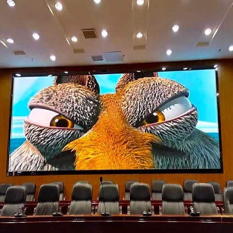 Italian conference LED screen: REISSDISPLAY project