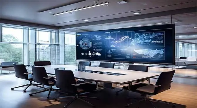Transparent LED screens require a metal structural frame
