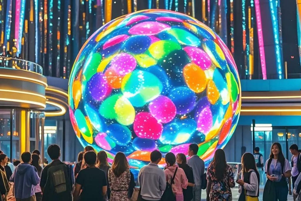 Applications of Ball-Shaped LED Screens