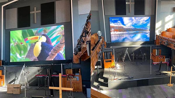Professional Solutions for Church LED Displays