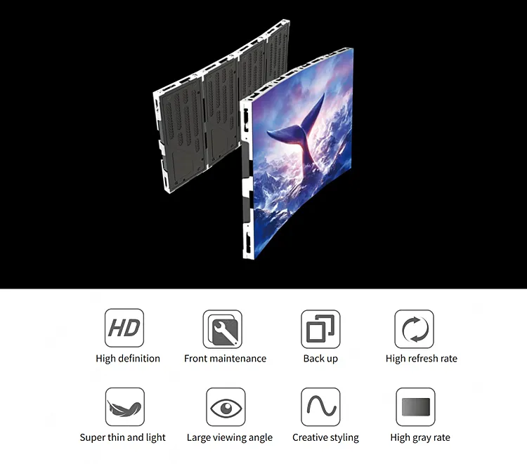 IXR – C Series Ultrathin Fine Pitch Curve LED Display
