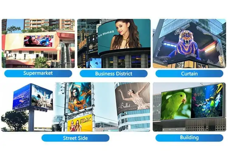 Choose outdoor advertising LED screens that are suitable for any harsh weather conditions