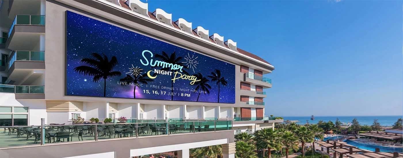 Applications of Building LED Billboards
