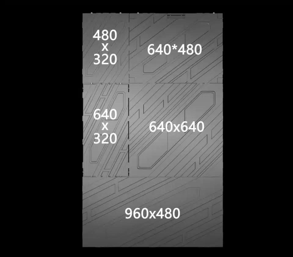 Perfect Dimension Of LED Display Indoor