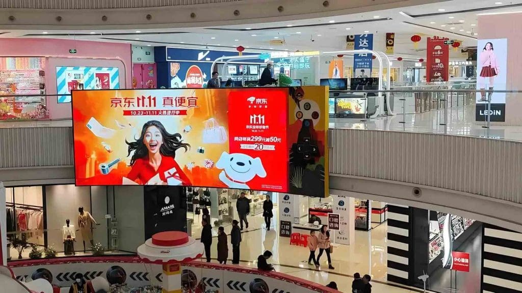 What Is a Shopping Mall LED Screen?