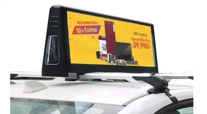 Why Use Taxi Top LED Screens for Advertising?