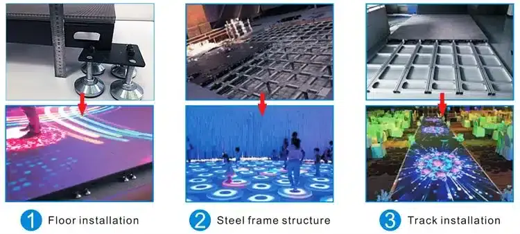 IDF Series — Interactive LED Dance Floor Displays